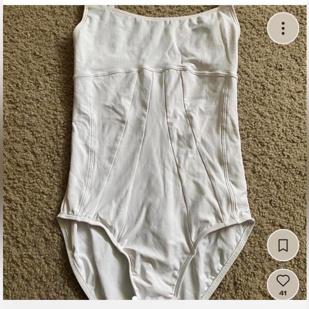 Wear Moi White Leotard